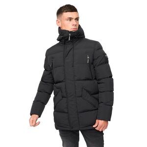 Crosshatch Mens Kaptoore Jacket / Black